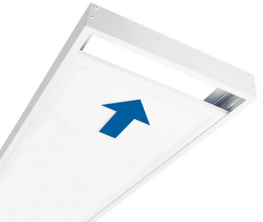 Plafoniera LED 120x30 40W IP40 No-Flickering - LIFUD Driver Colore Bianco Freddo 6.000K
