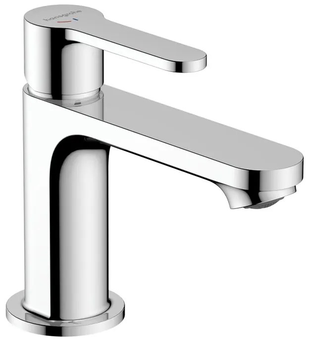 Rubinetto per lavabo a canna bassa getto aerato Stamis cromato lucido HANSGROHE H 13.6 cm