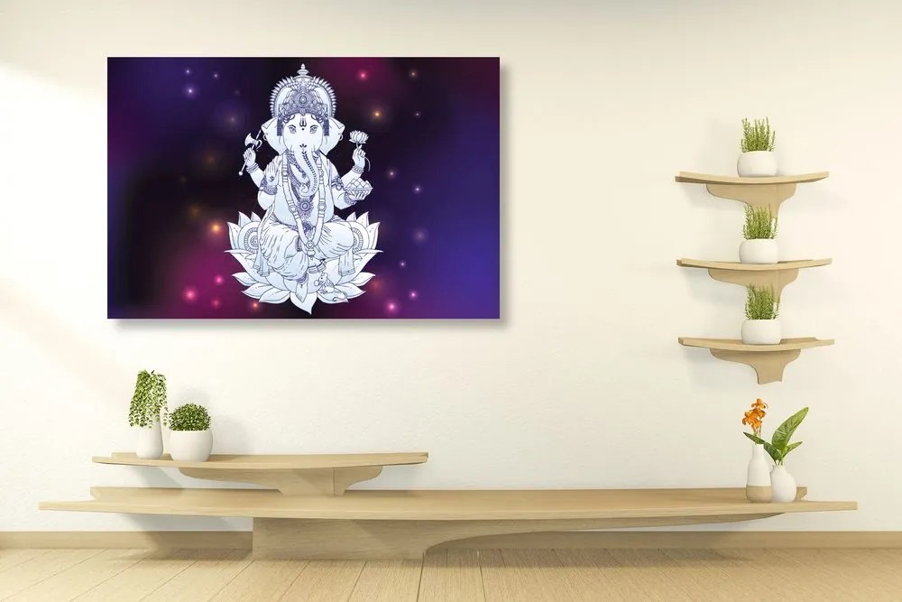 Quadro su tela – Ganesha buddista