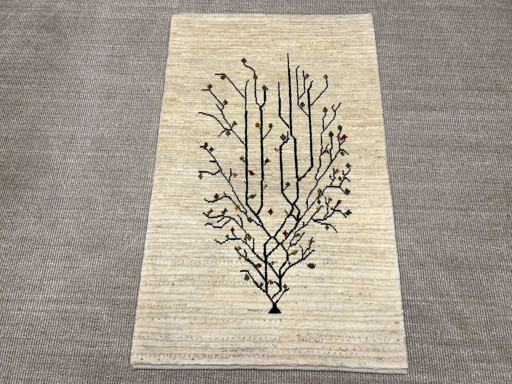 Gabbeh Tappeto persiano 130 x 80 Beige (Iran) Annodato A Mano