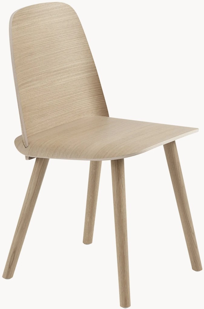 Sedia da pranzo in legno Nerd