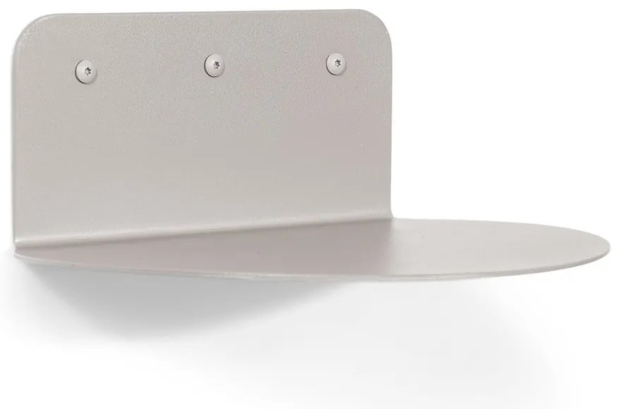 Mensola grigio tortora in metallo 30 cm Flex – Spinder Design