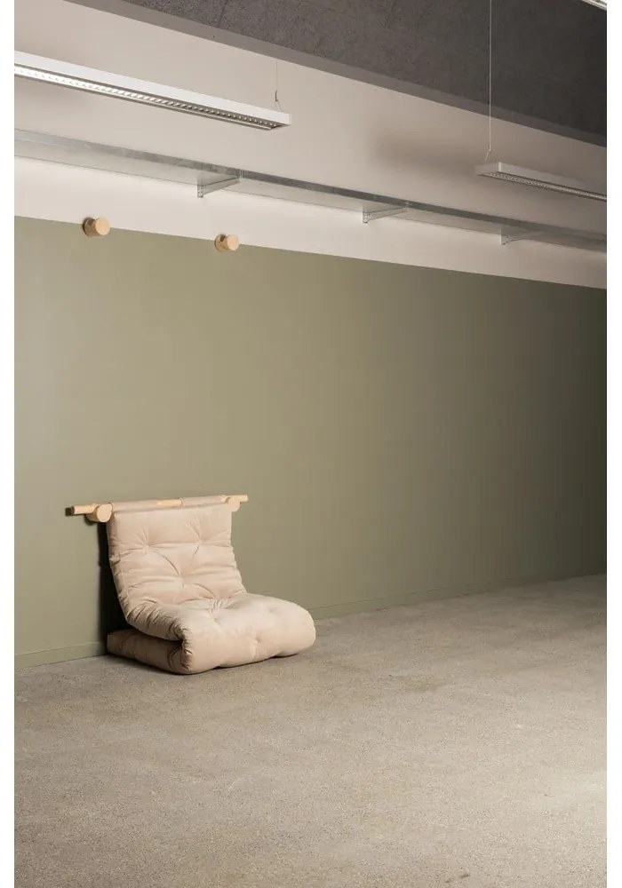 Poltrona beige allungabile Hooked – Karup Design