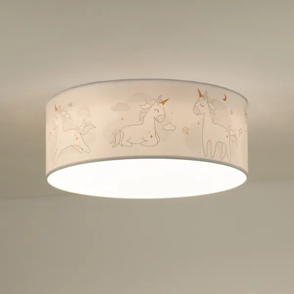 Duolla - Lampada LED da soffitto per bambini CORTINA LED/26W/230V Ø40cm 4000K