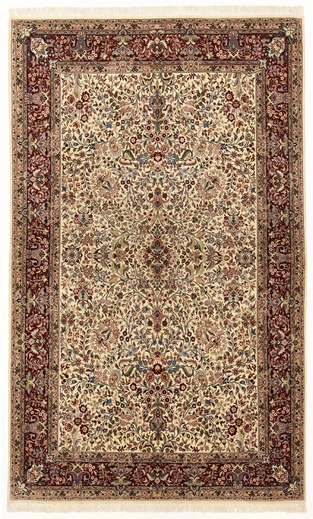 Isfahan Tappeto 230 x 140 (Iran) Annodato A Mano