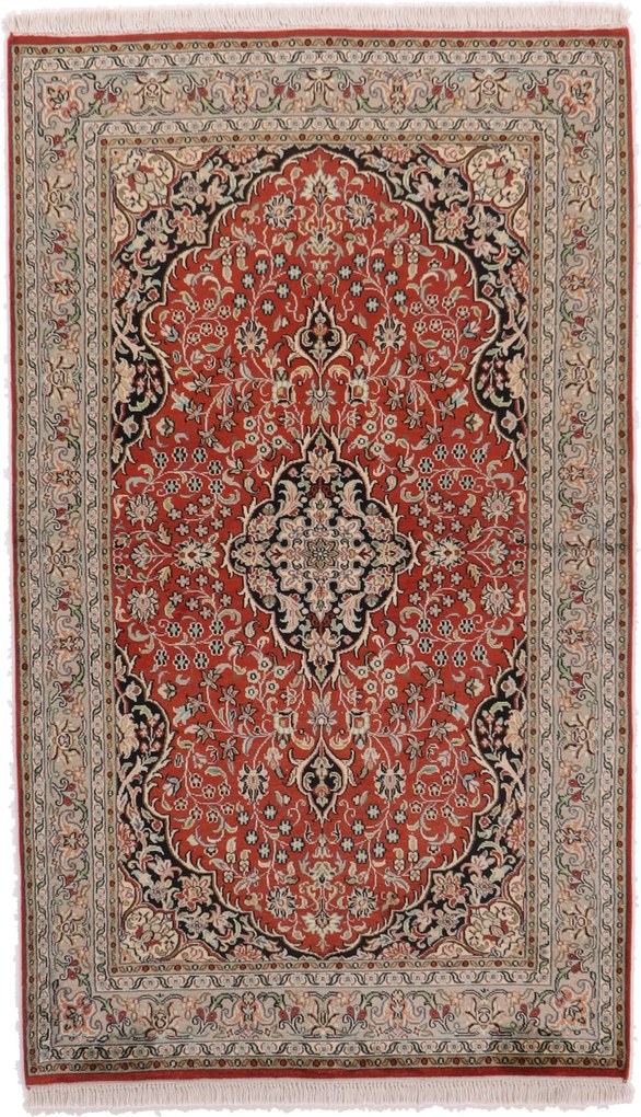 Cashmere Silk Tappeto orientale 160 x 90 (Indian) Annodato A Mano