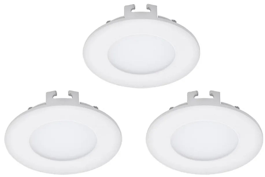 Eglo 94732 - Set da 3 faretti LED da incasso FUEVA 1 1xLED/2,7W/230V