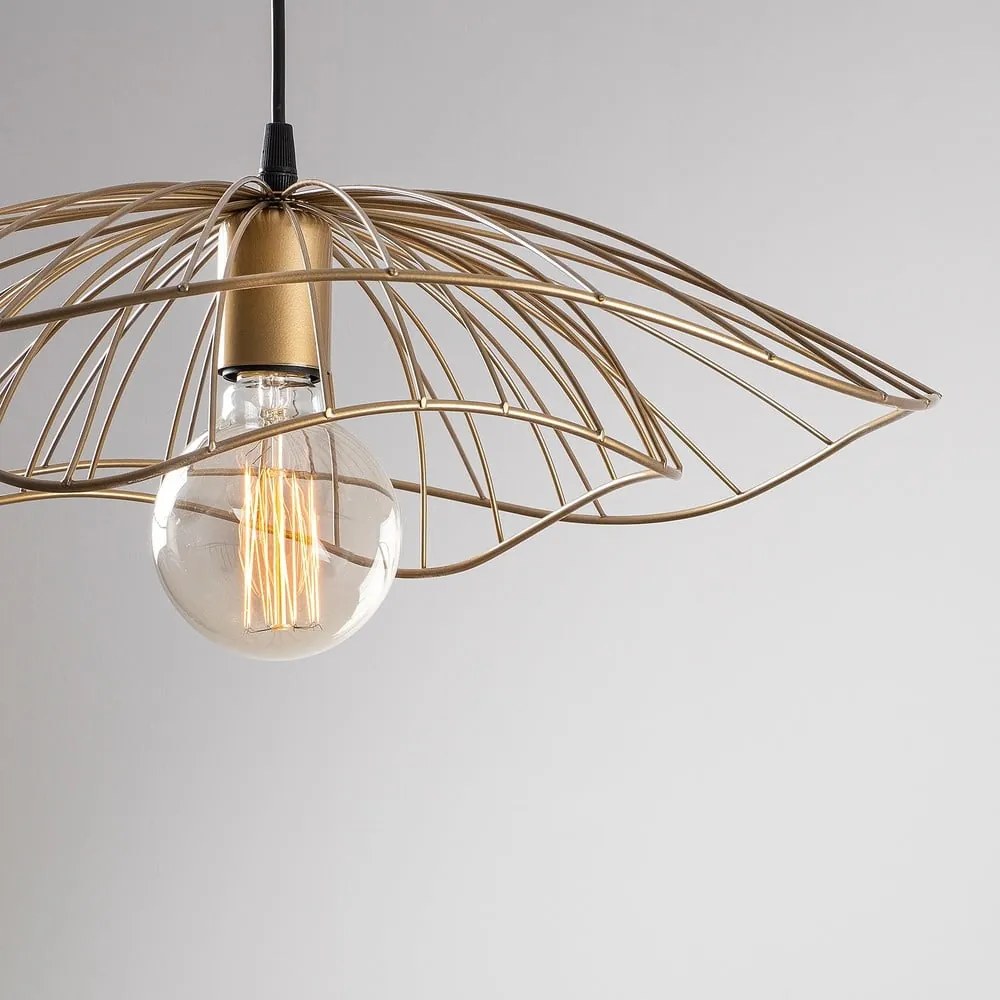 Lampadario dorato ø 50 cm Tel – Opviq lights