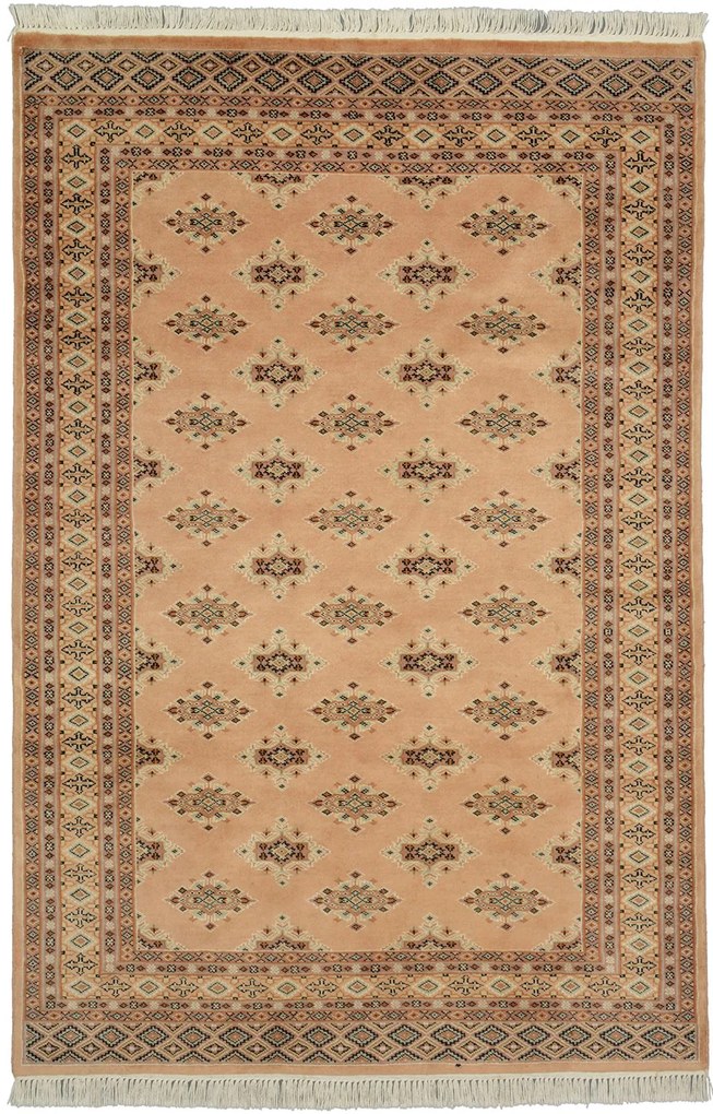 Bokhara Tappeto 120 x 180 Beige (Pakistan) Annodato A Mano