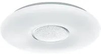 Plafoniera Led effetto Cristallo con Telecomando Lampada Interno Akina GD Trio