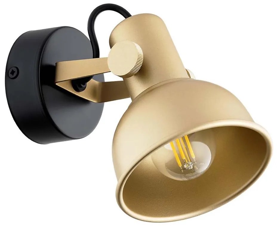 Argon 8248 - Faretto LENORA 1xE14/7W/230V oro/nero