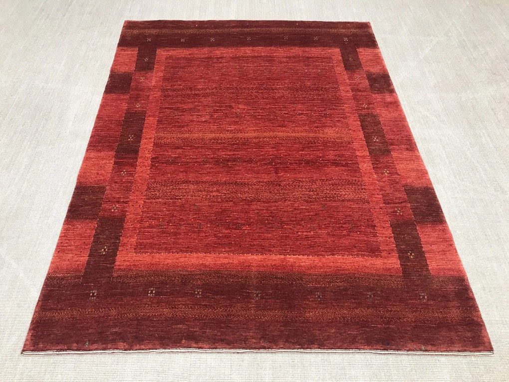 Loribaft Tappeto persiano 210x280 Rosso (Iran) Annodato A Mano