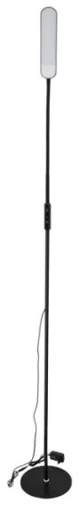 Lampada da terra dimmerabile a LED TEILO LED/10W/230V 3000/4000/6500K nero + +TC
