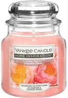 Coral Peony, candela in giara piccola Yankee Candle