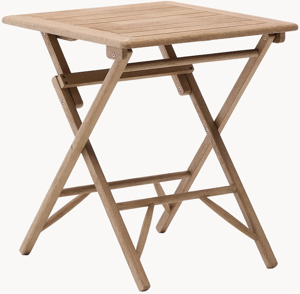 Tavolo pieghevole da giardino in legno di acacia Dandara