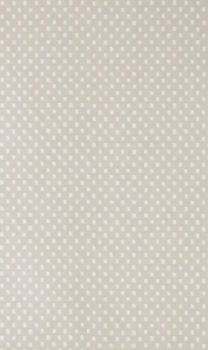 Farrow & Ball Carta da parati Polka Square - Shaded White/ All White