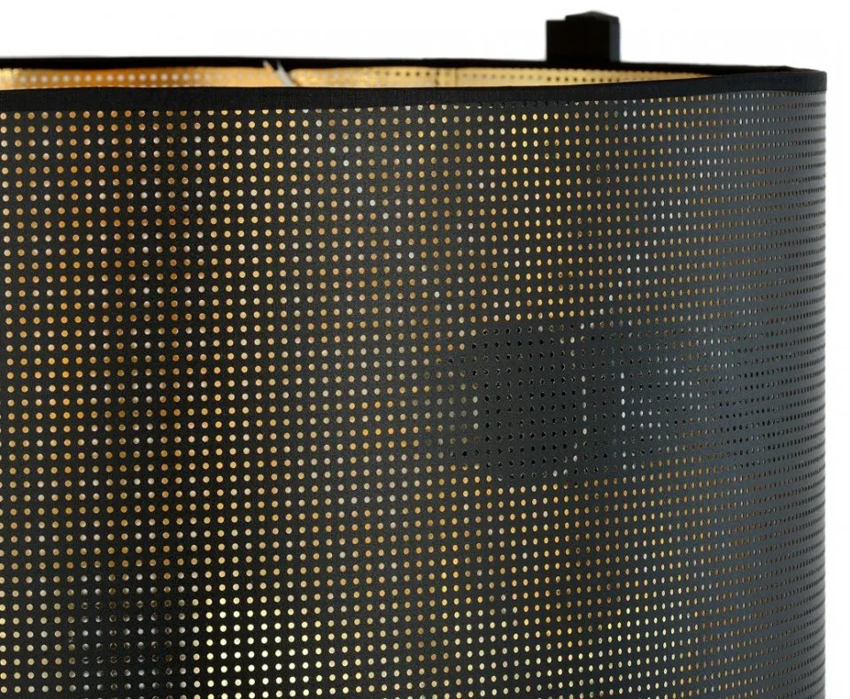 Lampada da Terra ESTRELLA LP1 in Acciaio E27 Colore del corpo Nero