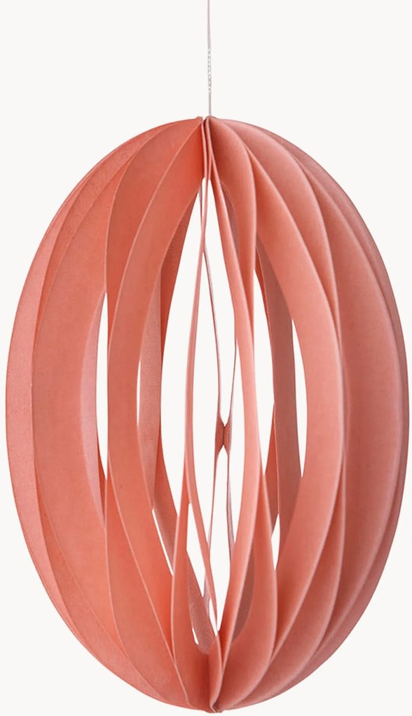 Decorazioni pasquali a forma di uovo fatte a mano Honeycomb, set da 2