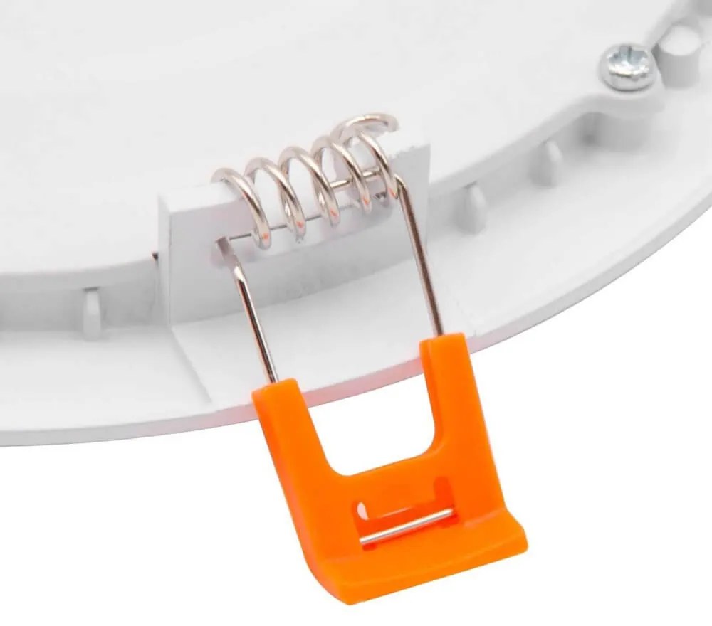 Pannello LED Rotondo 15W, 1.500lm, no Flickering, Foro Ø153-160mm Colore Bianco Caldo 3.000K
