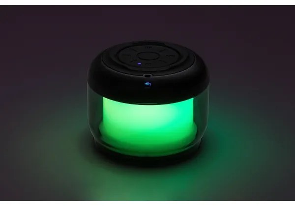 Rabalux 76110 - Lampada da tavolo RGB con altoparlante RADELIA RGB/3W/3,7V 500mA