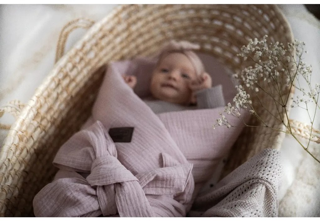 Coperta Avvolgente in mussola Sleepee Rose