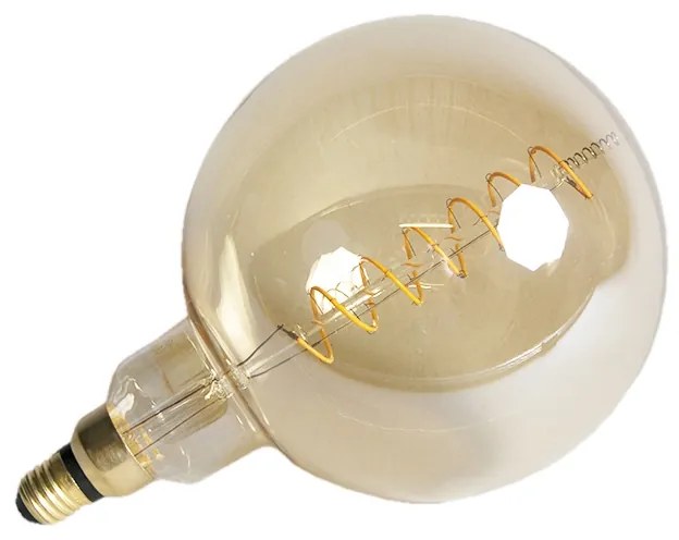 Lampadina LED E27 dimmerabile a filamento a spirale G200 3W 200lm 2100K