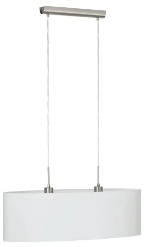 Eglo 31579 - Lampadario a sospensione con filo PASTERI 2xE27/60W/230V