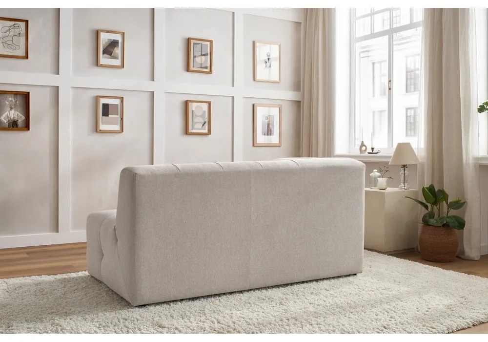 Modulo divano beige (angolo sinistro) Kleber - Bobochic Paris