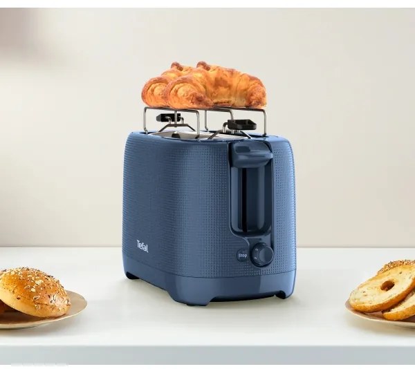 Tefal - Tostapane a due fori MORNING 850W/230V blu