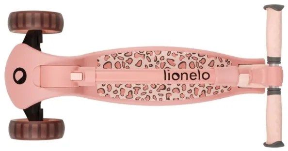 Lionelo - Monopattino 2 in 1 per bambini FRANKY rosa