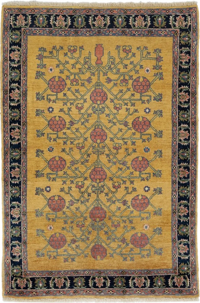 Gashghai Tappeto 110x160 (Iran) Annodato A Mano