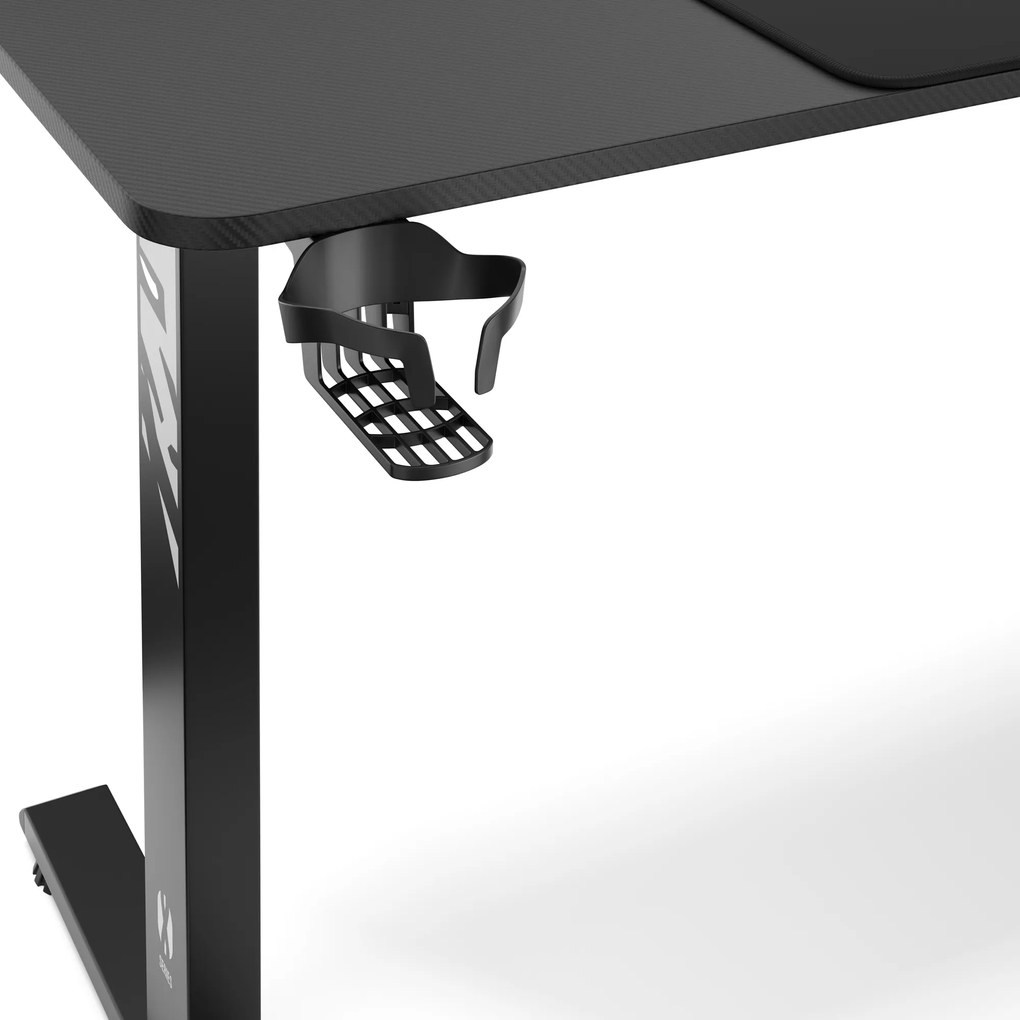 Scrivania Regolabile in Altezza Diablo X-Tensio 1400 Nero