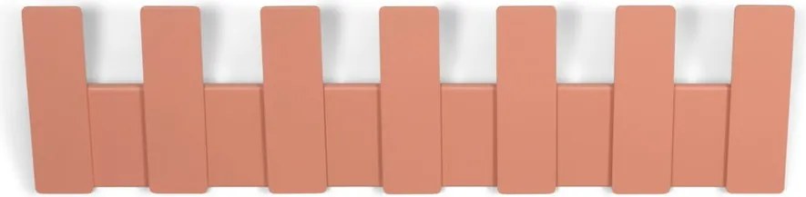 Attaccapanni da parete color salmone in metallo 64 cm Angle – Spinder Design