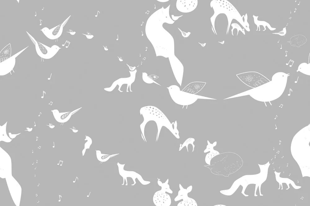Carta da parati – Linguaggio segreto degli animali