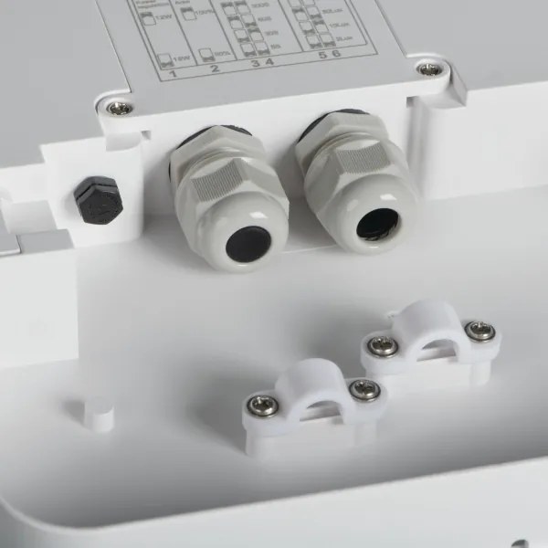 Kanlux 38777 - Lampada LED da esterno con sensore BENO 12/18W/230V 3000/3500/4000K IP65 bianco