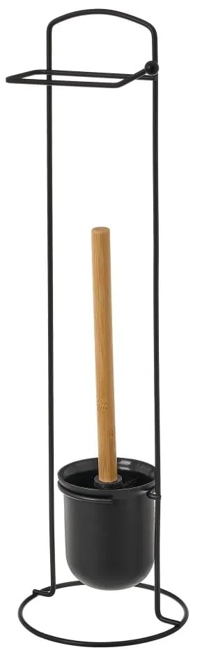 Scopino nero in metallo Simply - Casa Selección