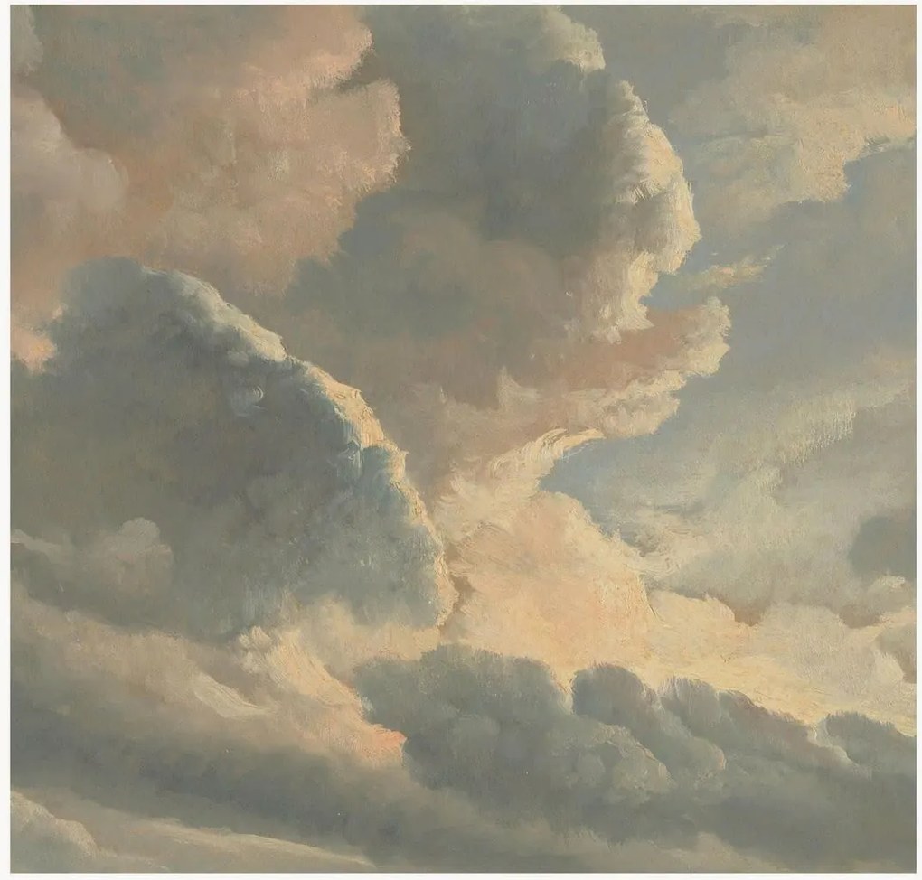 Carta da parati in tessuto non tessuto Golden Age Clouds
