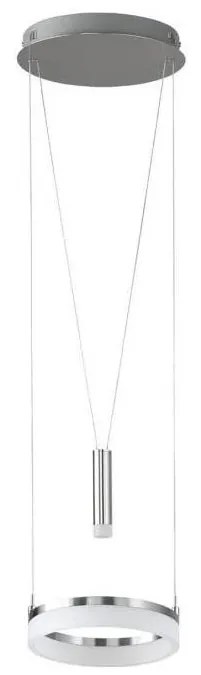 Wofi 6263.02.54.6250 -Lampadario a sospensione con filo LED dimmerabile JETTE LED/10W/230V + LED/1W