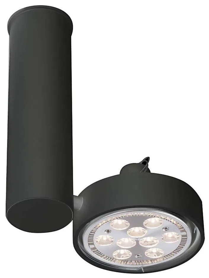 Shilo 2208 - Faretto NATORI 1xGU10/15W/230V nero