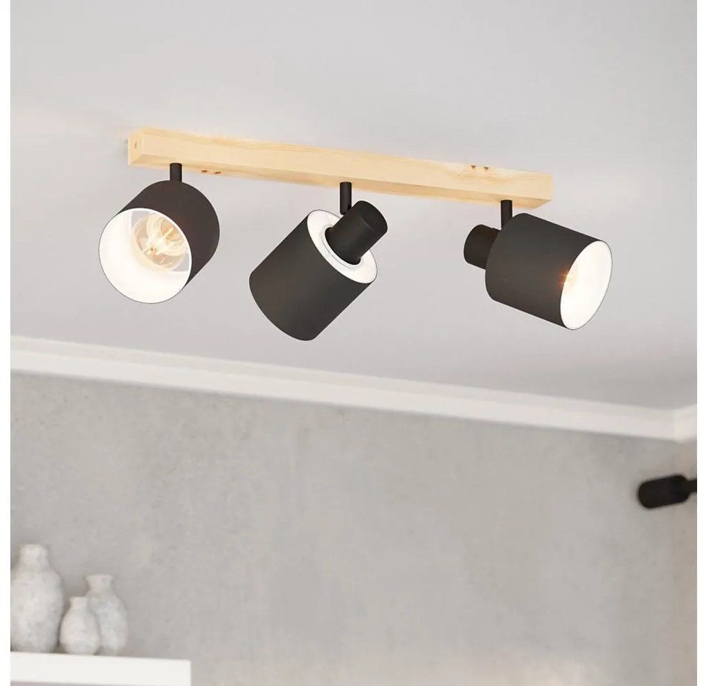 Eglo 99491 - Luce Spot BATALLAS 3xE27/10W/230V