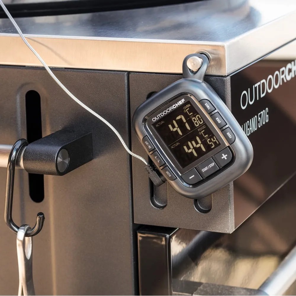 Termometro digitale nero Gourmet Check - Outdoorchef