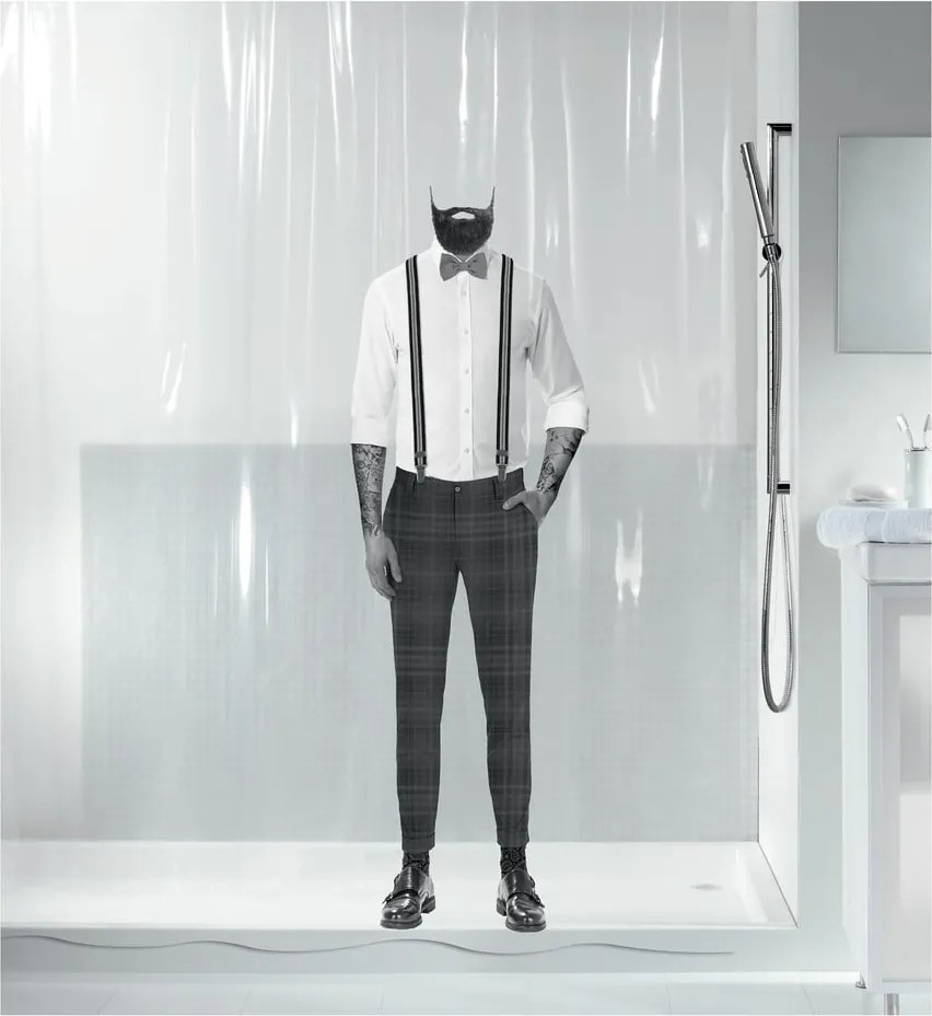 Tenda per doccia 180x200 cm Dandy – Spirella