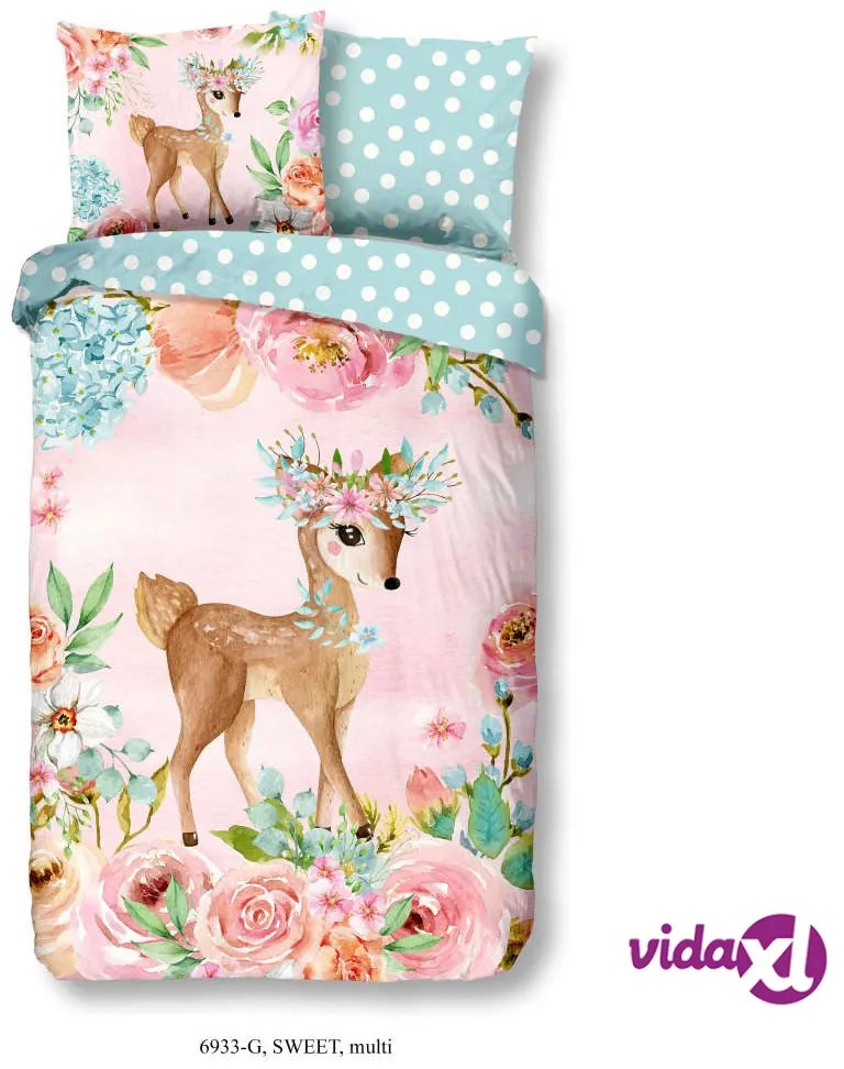 Good Morning Copripiumino per Bambini Sweet 140x200/220 cm