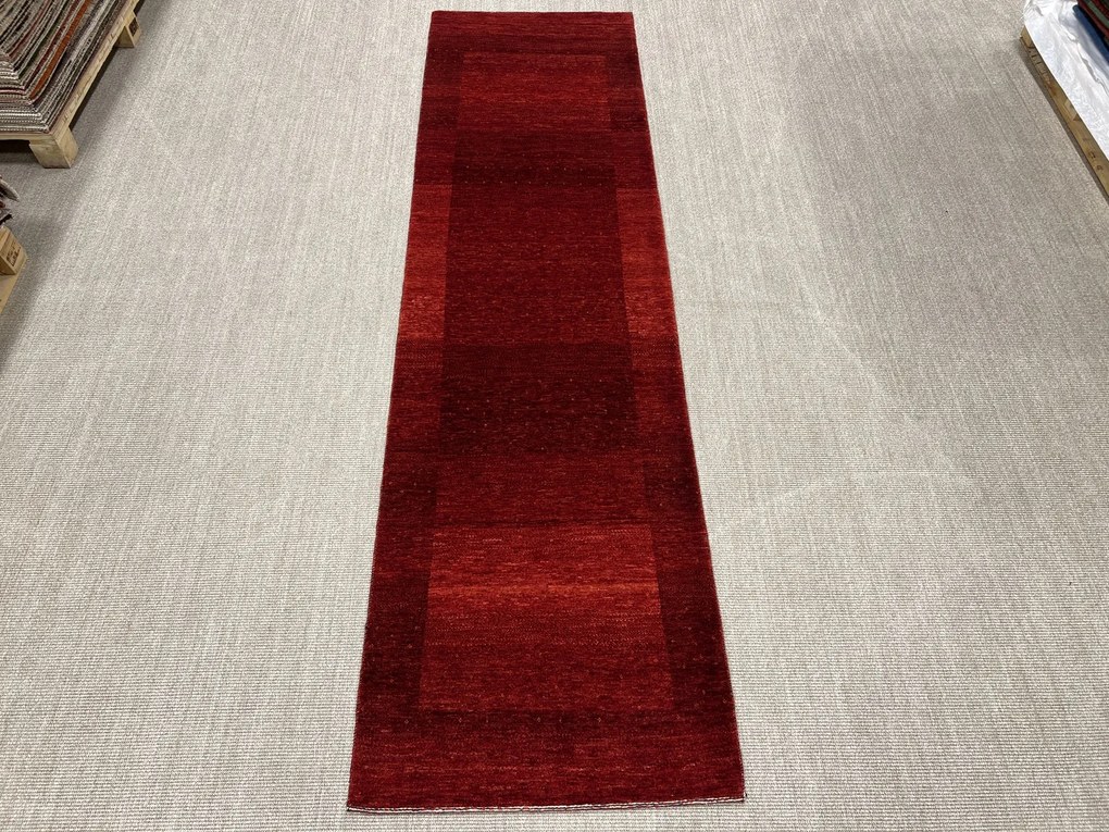 Loribaft Tappeto persiano 90x310 Rosso (Iran) Annodato A Mano