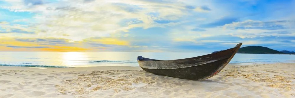 Stampa su tela – Panorama di spiaggia stupenda