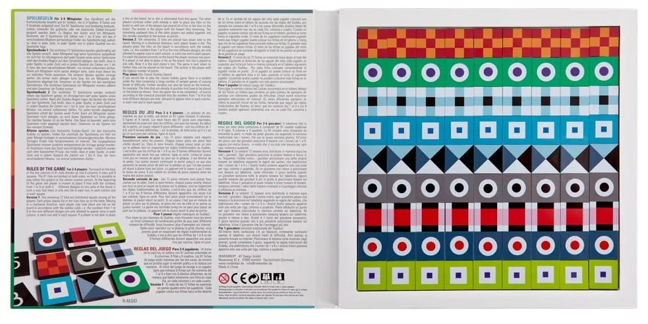 Gioco da tavolo Sudoku - Remember