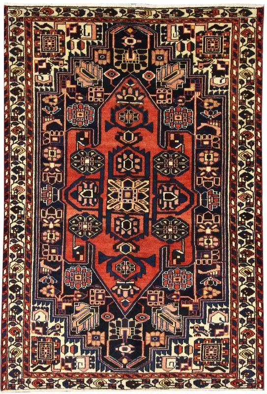 Tappeto 200 x 130 (Iran) Annodato A Mano