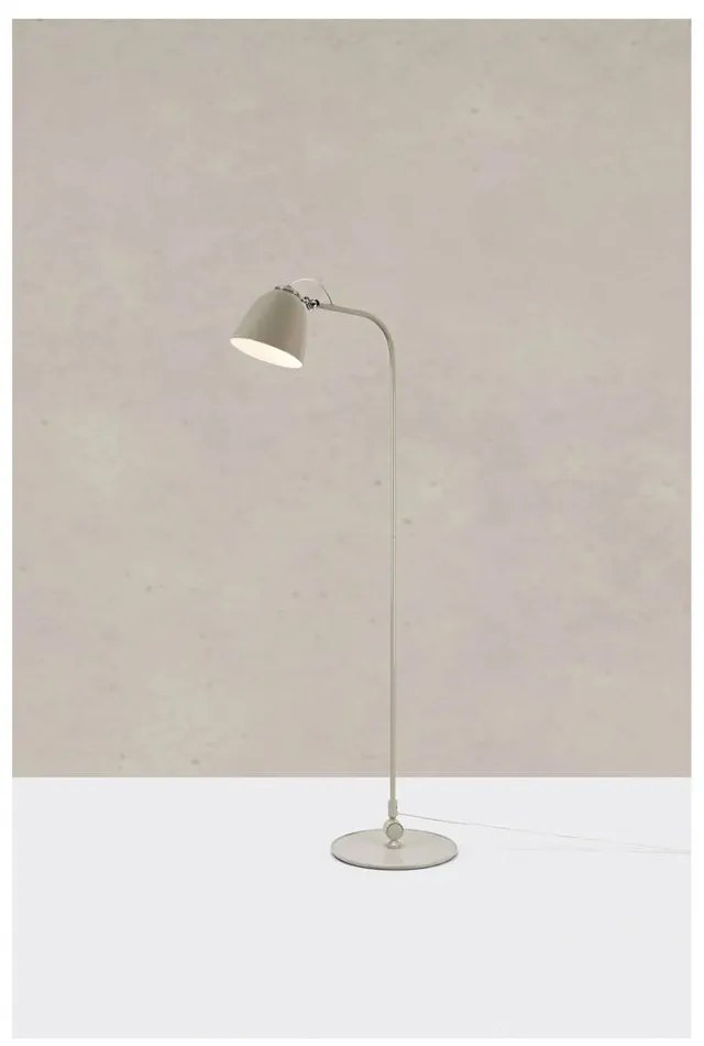 Lampada da terra greige con paralume in metallo (altezza totale 130 cm) Tilt – Markslöjd