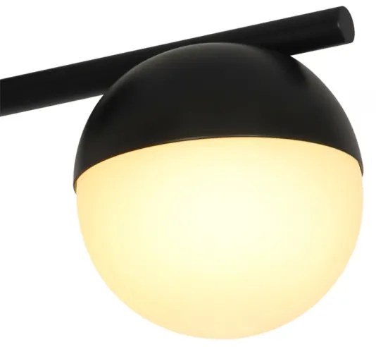 Nordlux - Lampadario a plafone CONTINA 3xG9/5W/230V nero