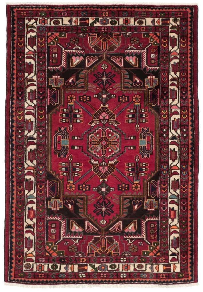 Tuyserkan Tappeto 120 x 170 Beige (Iran) Annodato A Mano